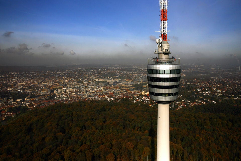 Ascend the Stuttgart TV Tower