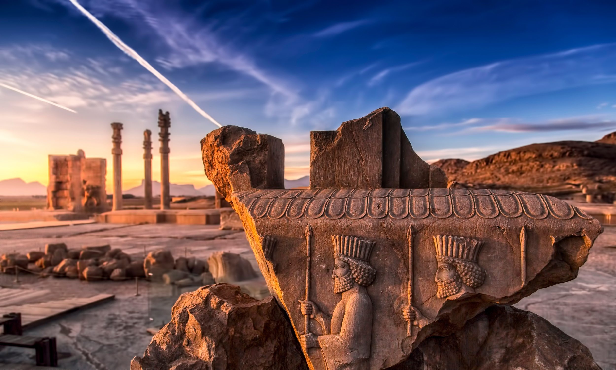 Persian ruins in Iran