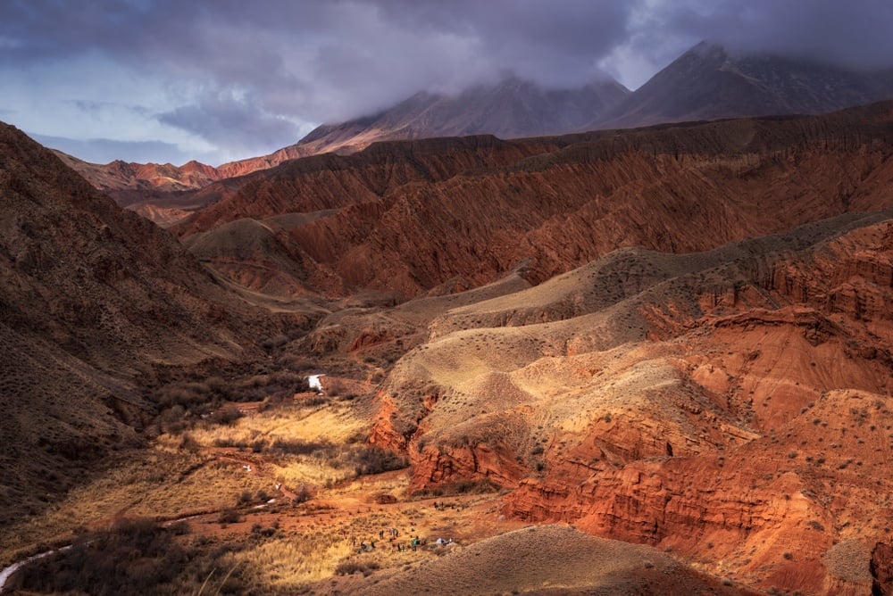 deserts of kyrgyzstan