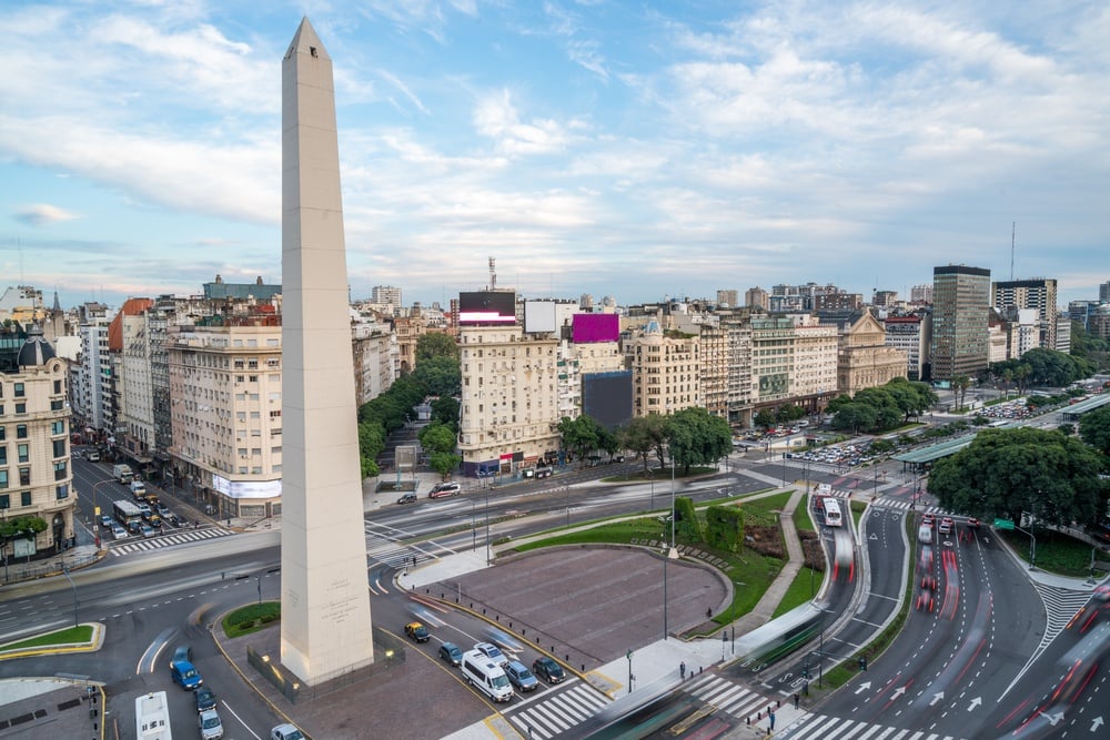 9 de Julio Avenue & the Obelisk