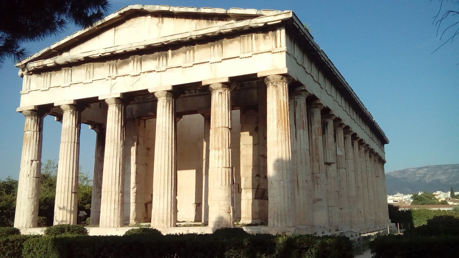 Temple of Hepaesthus and the Agora of Athens