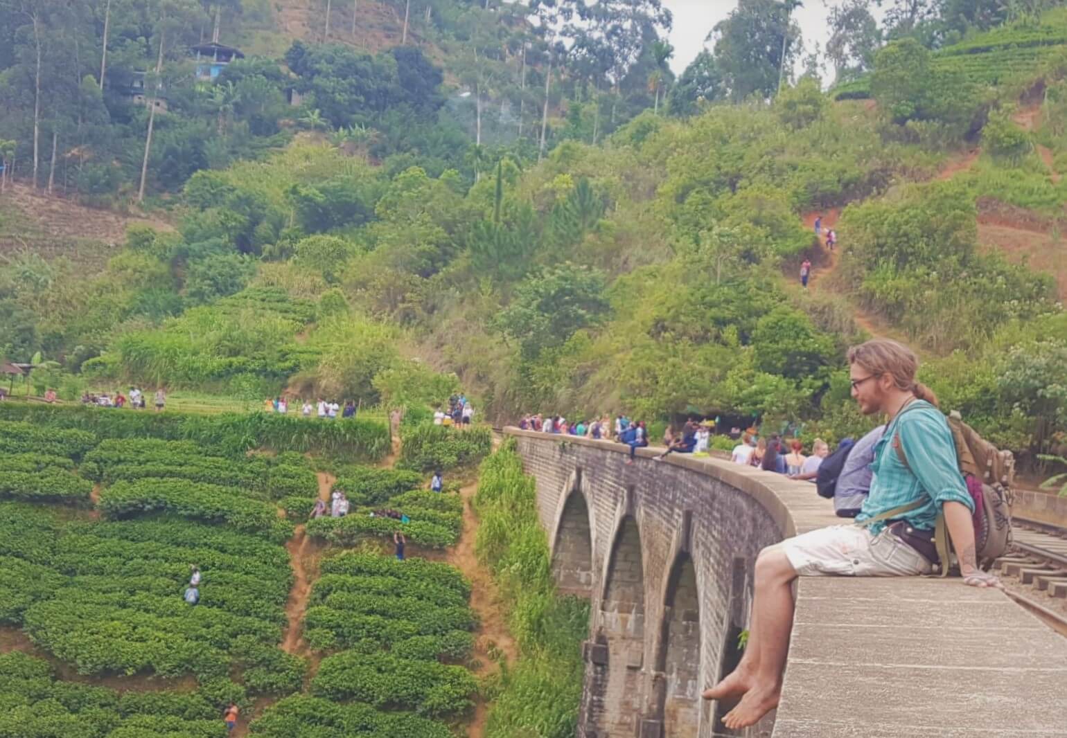 Nine arch bridge: major Ella tourism attraction