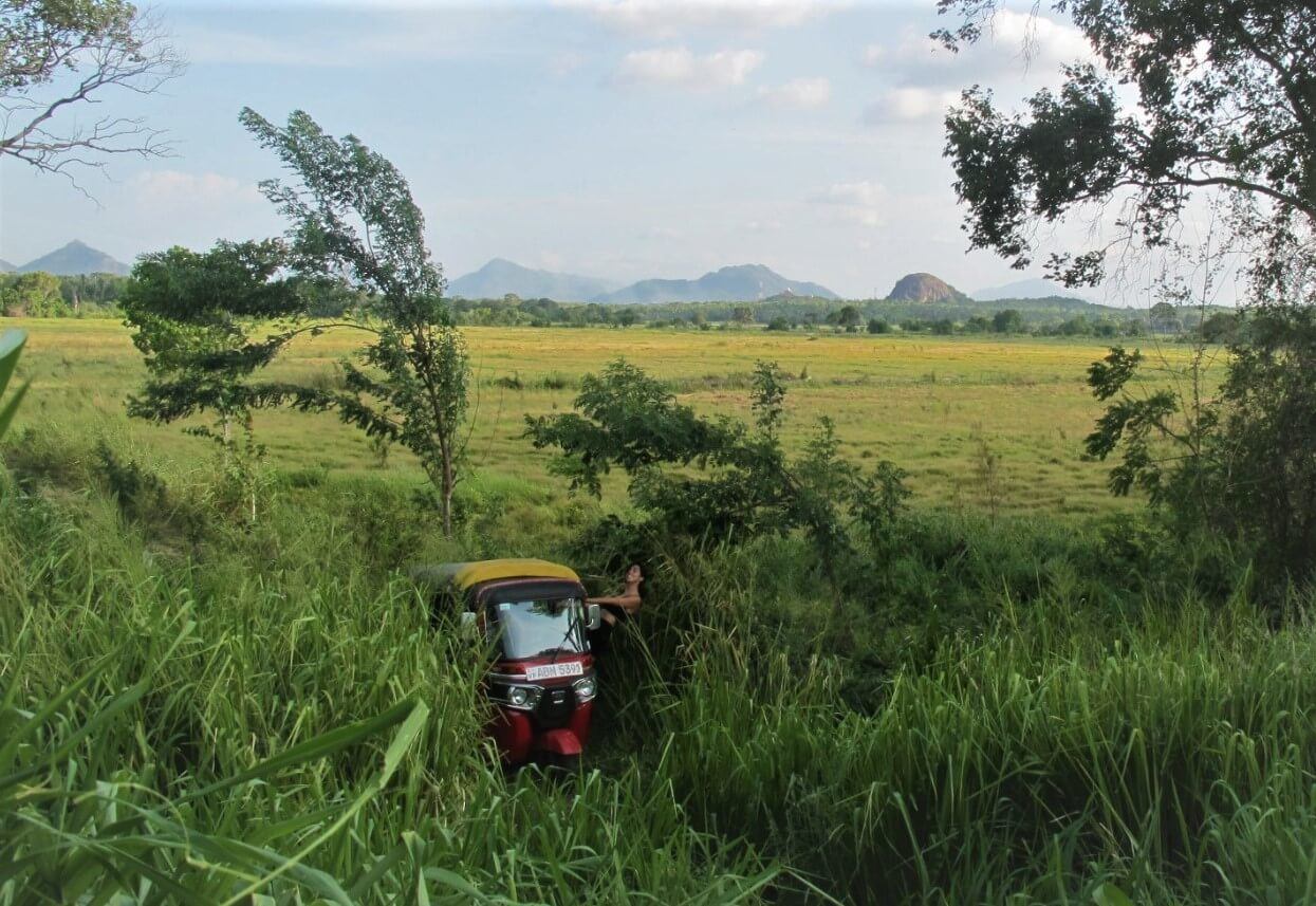 Our tuk tuk rental in Sri Lanka