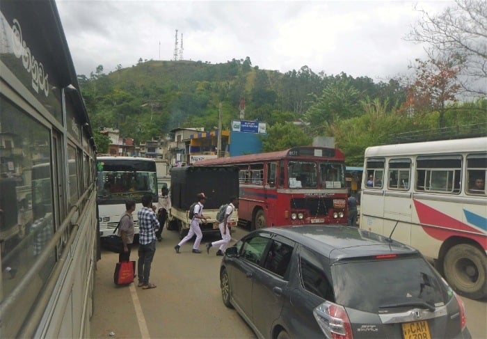 Safe buses in Sri Lanka