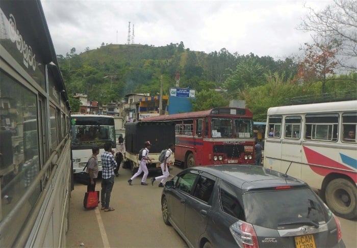 Buses in Sri Lanka take you to even the unique places