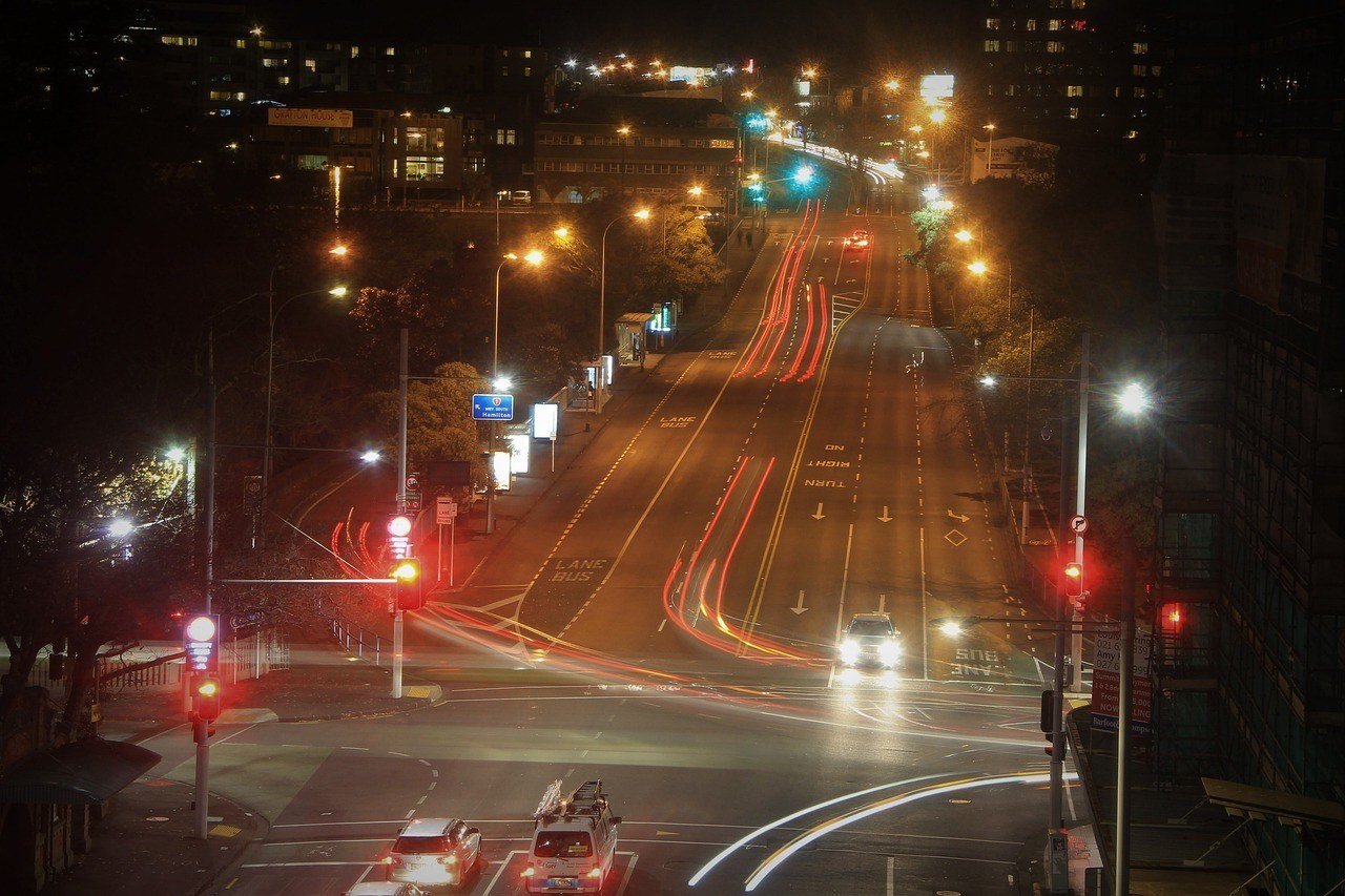 Auckland at night