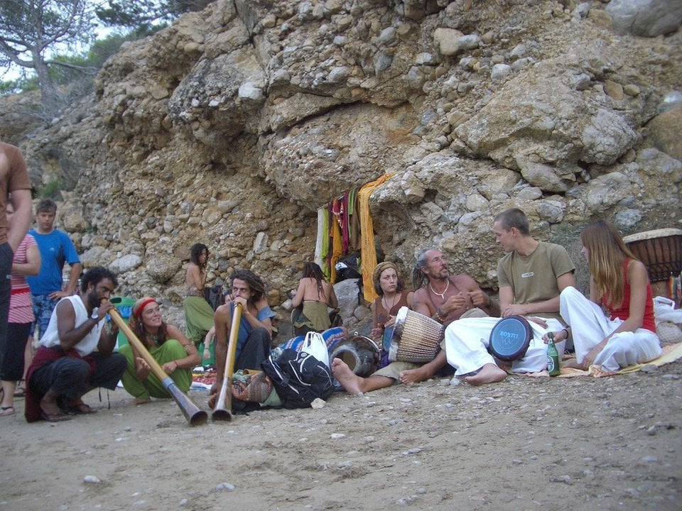 Cala Benirras Drumming Ceremony