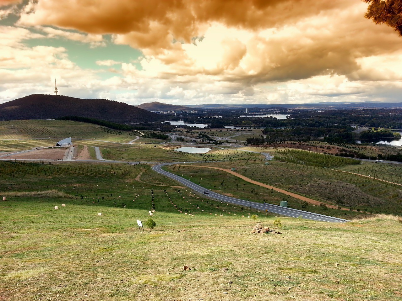 Scenery in Canberra