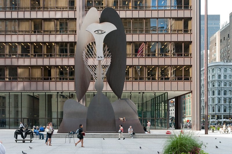 Picasso Statue, Chicago