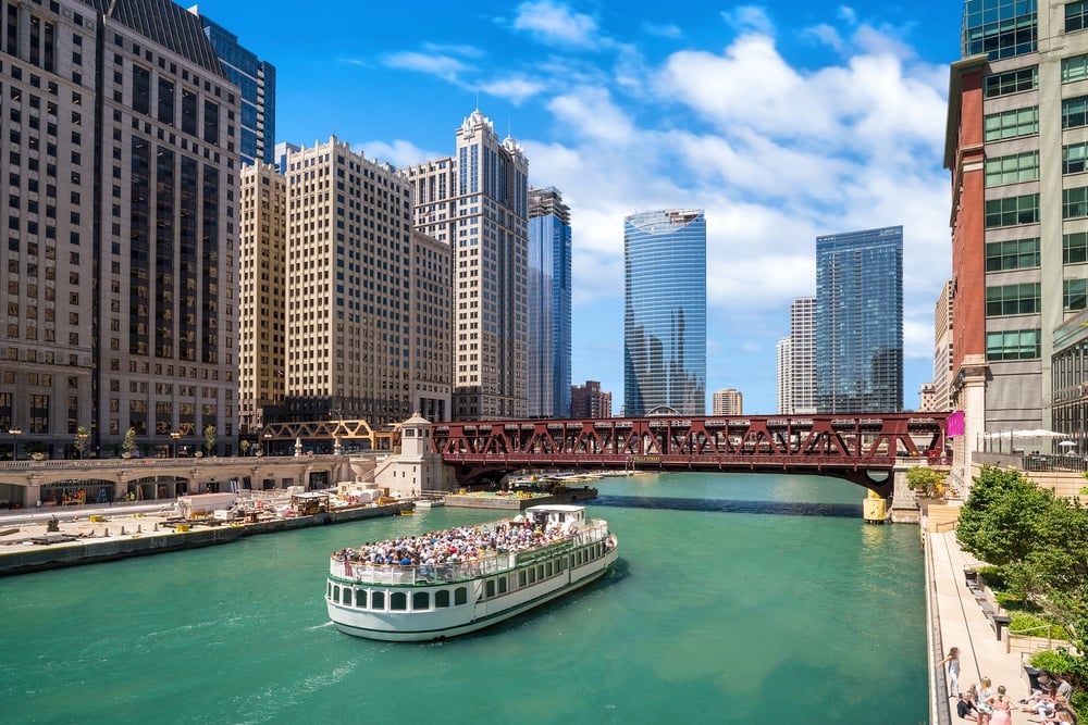 Chicago River Cruise is the best thing to do while staying in a chicago airbnb