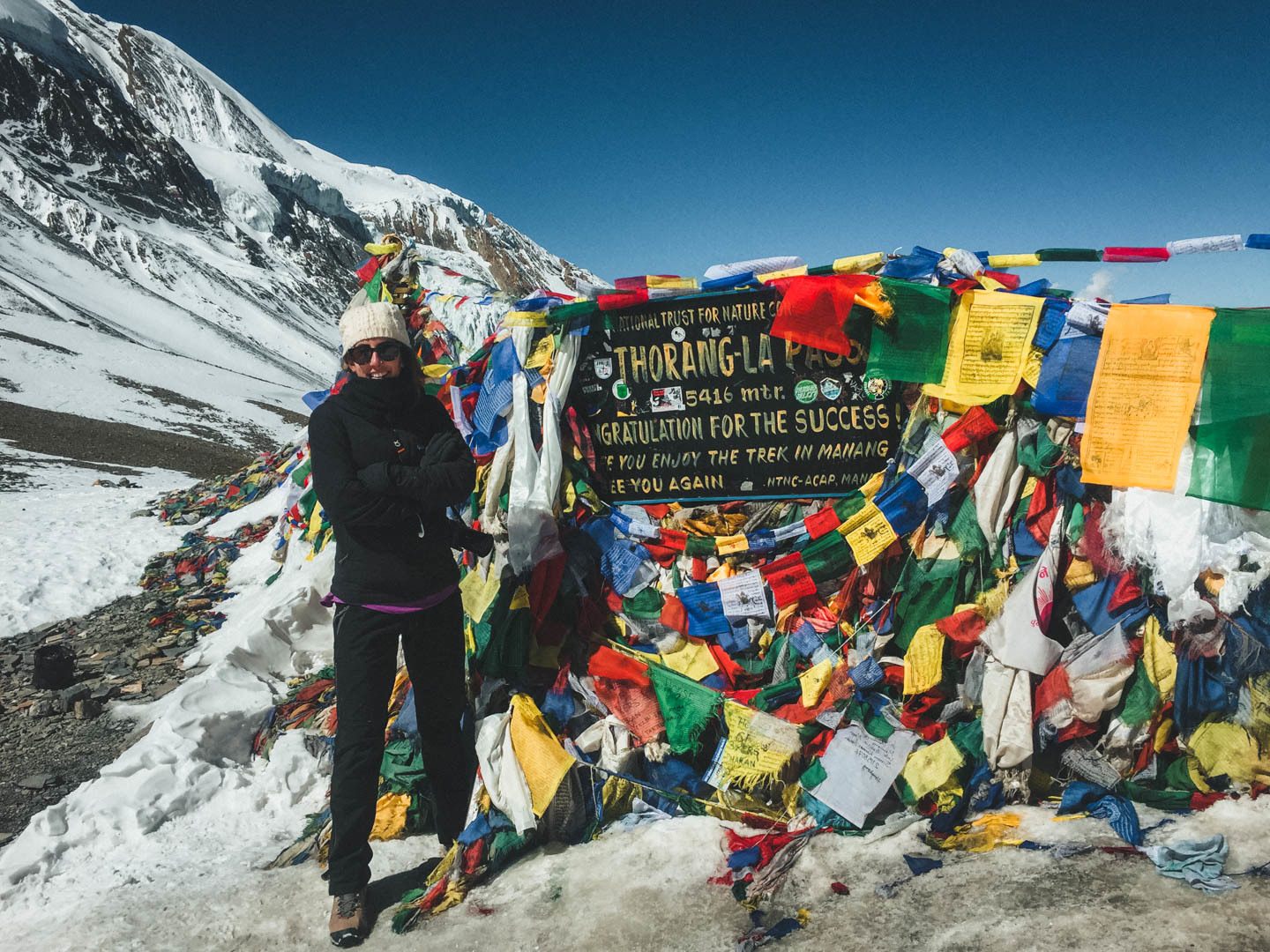 hiking in Nepal