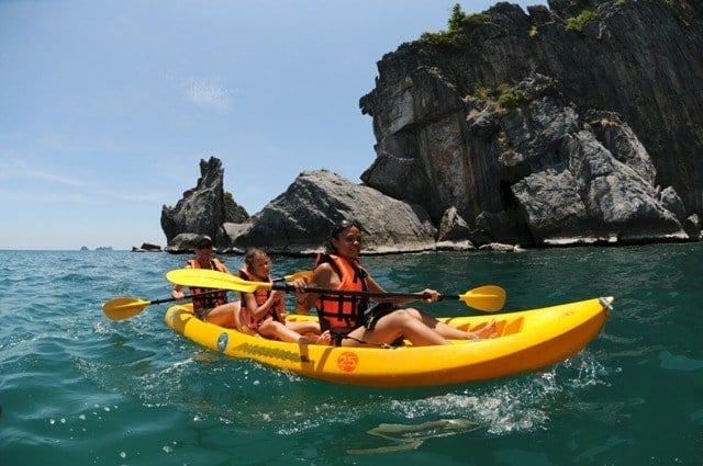 Kayak Around the Ang Thong Marine Park