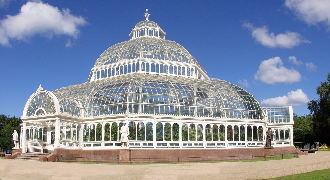 The Palm House at Sefton Park in Liverpool
