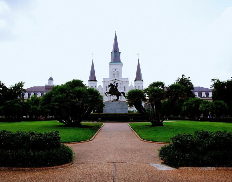 Sightseeing around New Orleans.