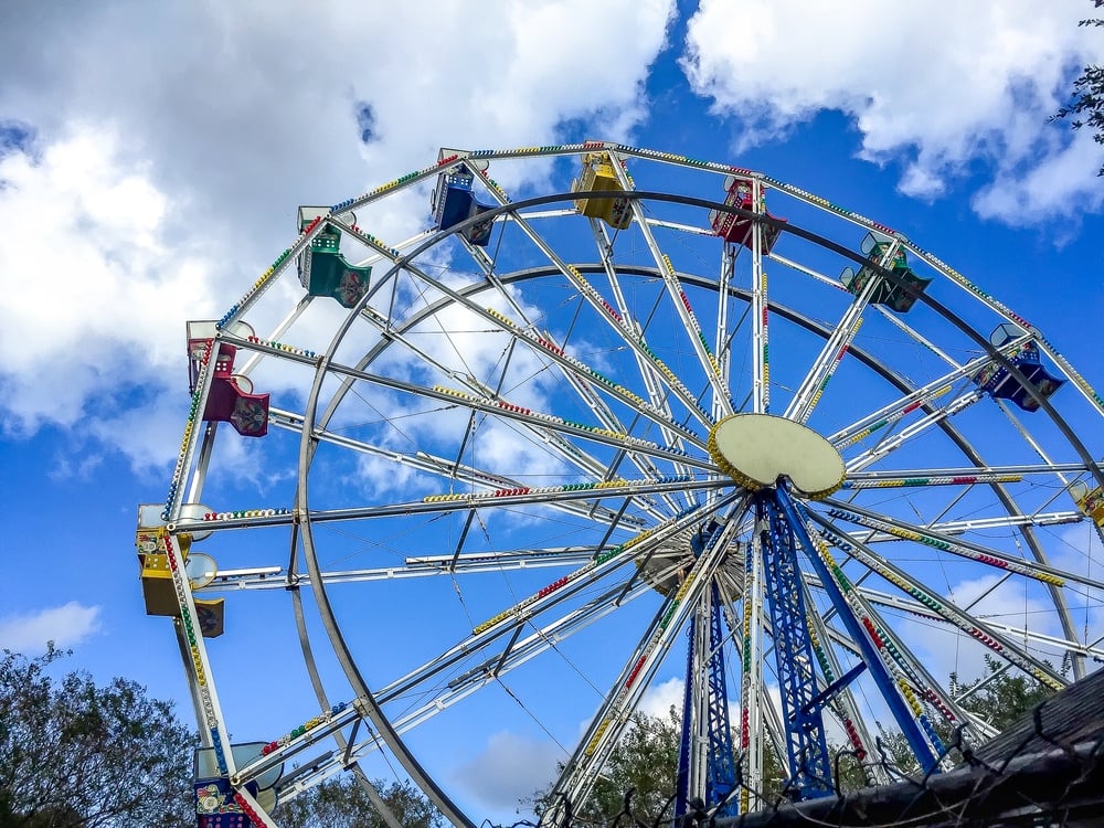 Play around at Carousel Gardens Amusement Park in New Orleans.