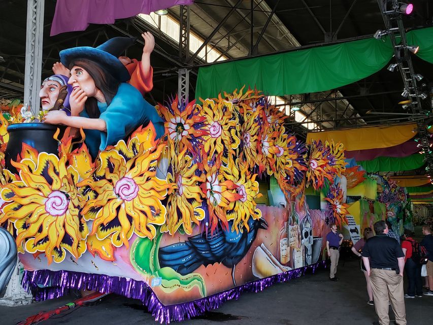 Discover Mardi Gras' behind the scenes in New Orleans.