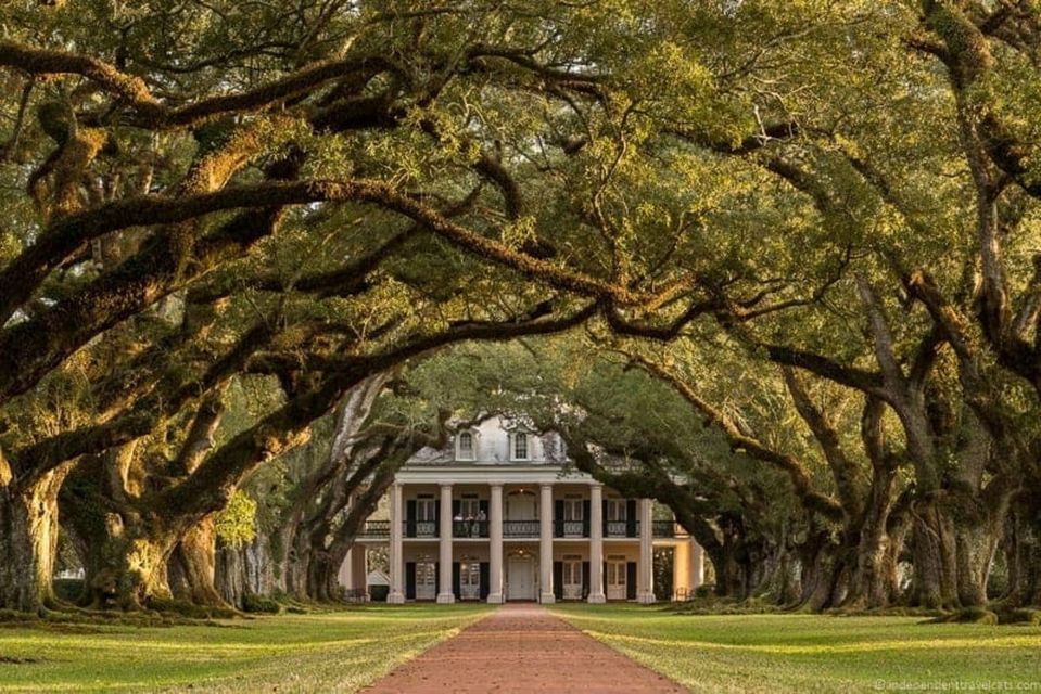 Most well-known plantation in New Orleans, Oak Alley Plantation.