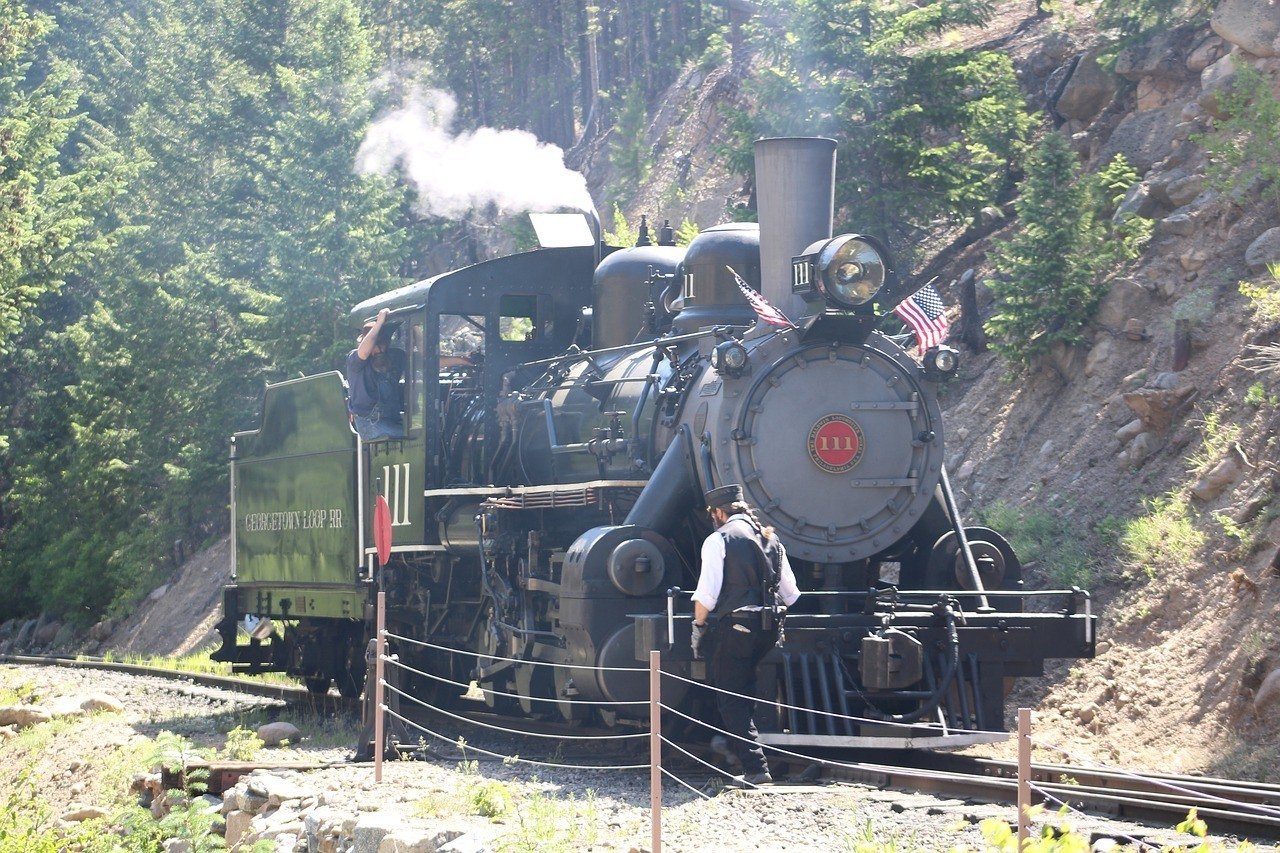 Ride the train in Georgetown