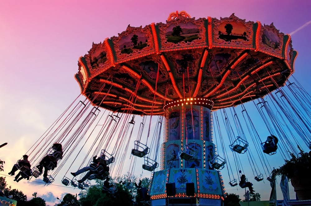 Prater Amusement Park Vienna