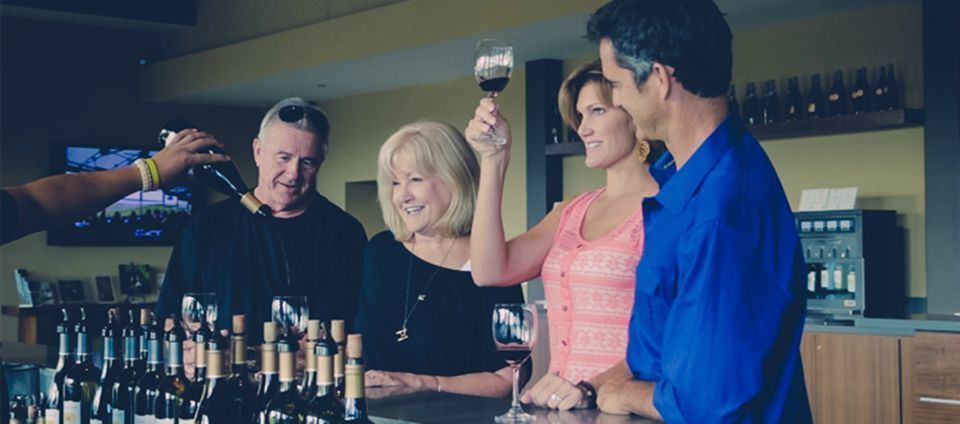 Wine tasting tour - fun thing to do in New Zealand