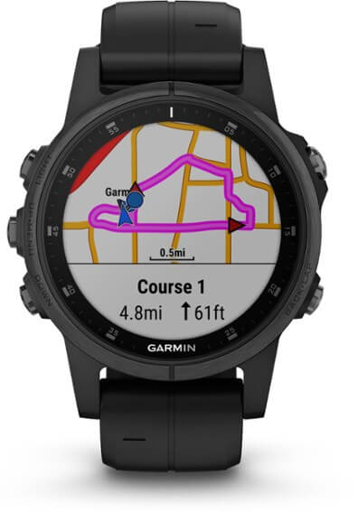 Garmin Fenix 5X Plus Sapphire GPS Watch - one of the best new bacpacking gadgets