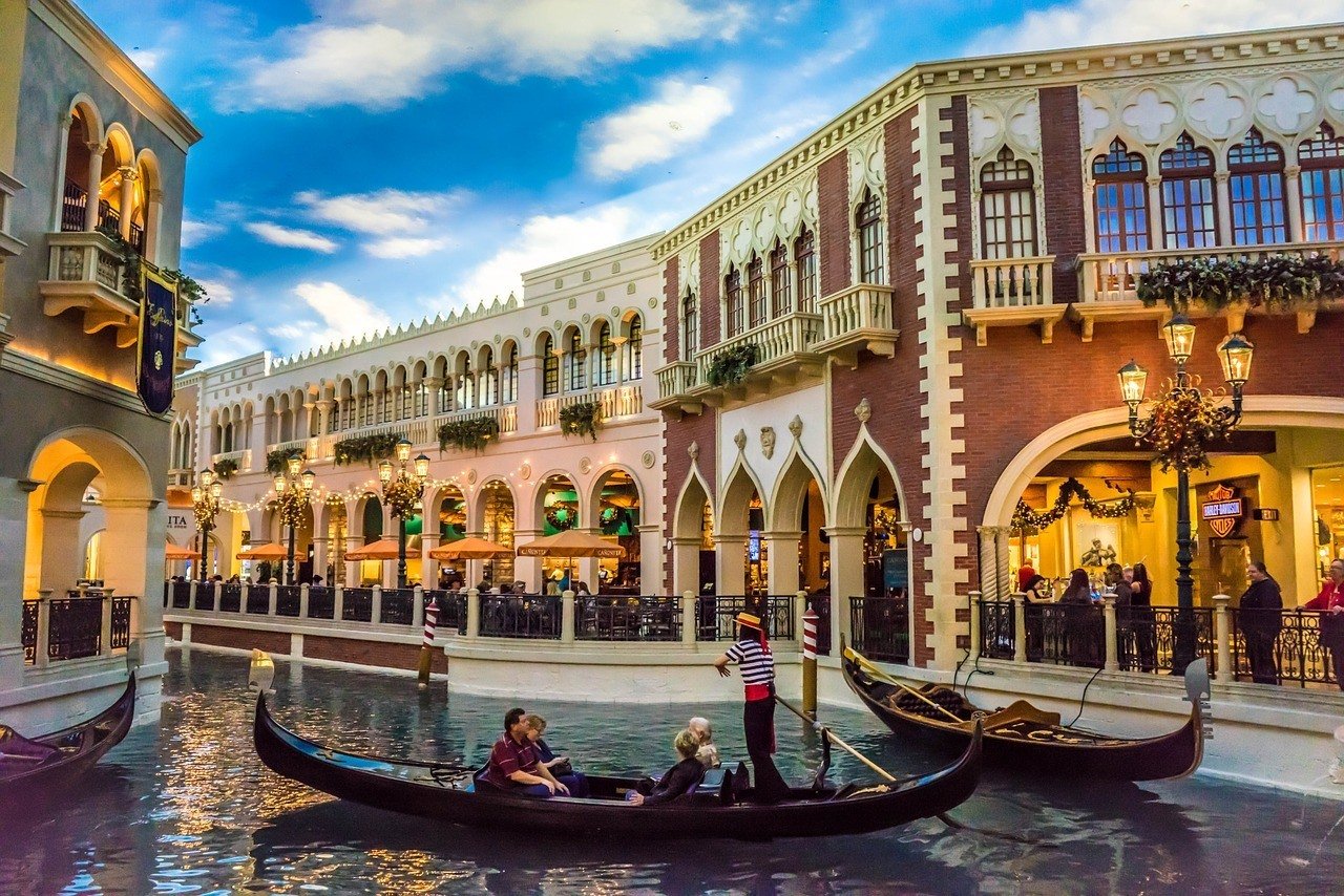 gondola at the Venetian