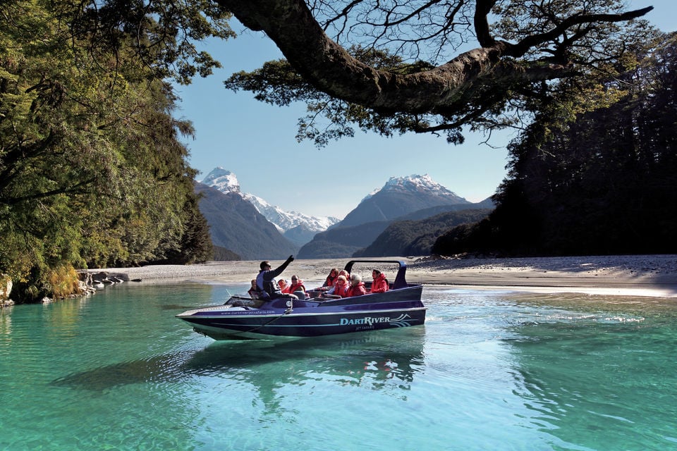 Dart River Jet Boat and Paradise Tour