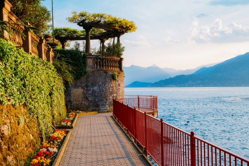 Varenna’s Walk of Lovers Promenade