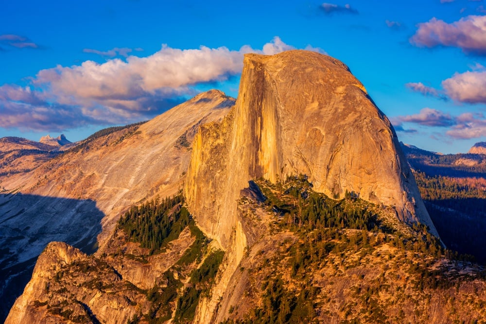 Sunset and Stargazing at Glacier Point Overlook,