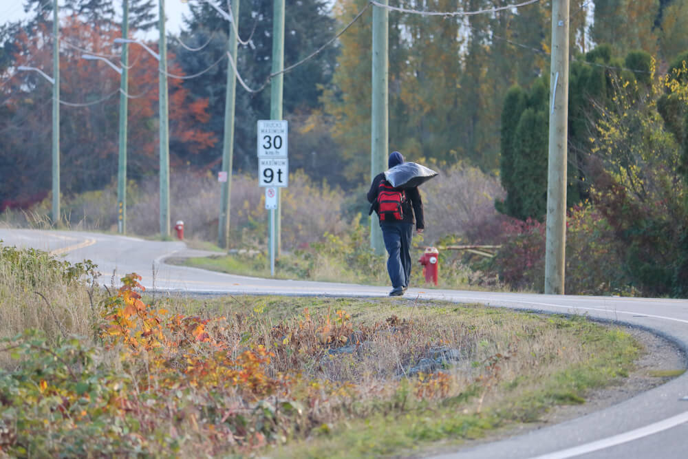 A traveller leaving after sex with a backpacker