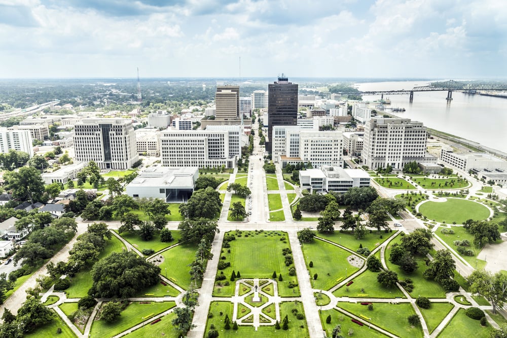 Baton Rouge Skyline