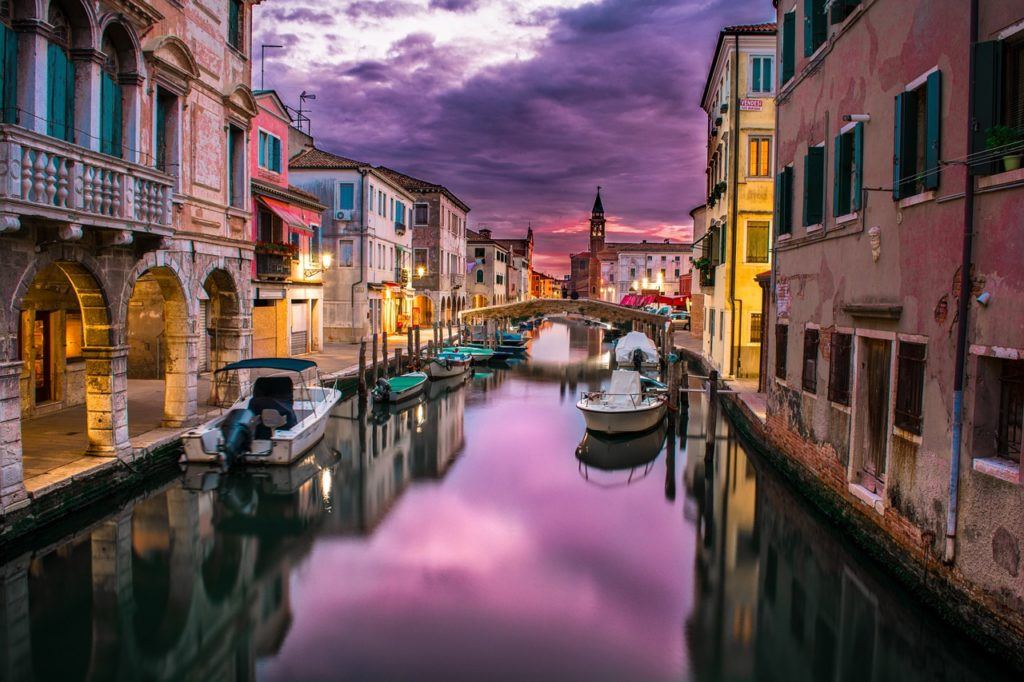 Cruise down the Venice Canals