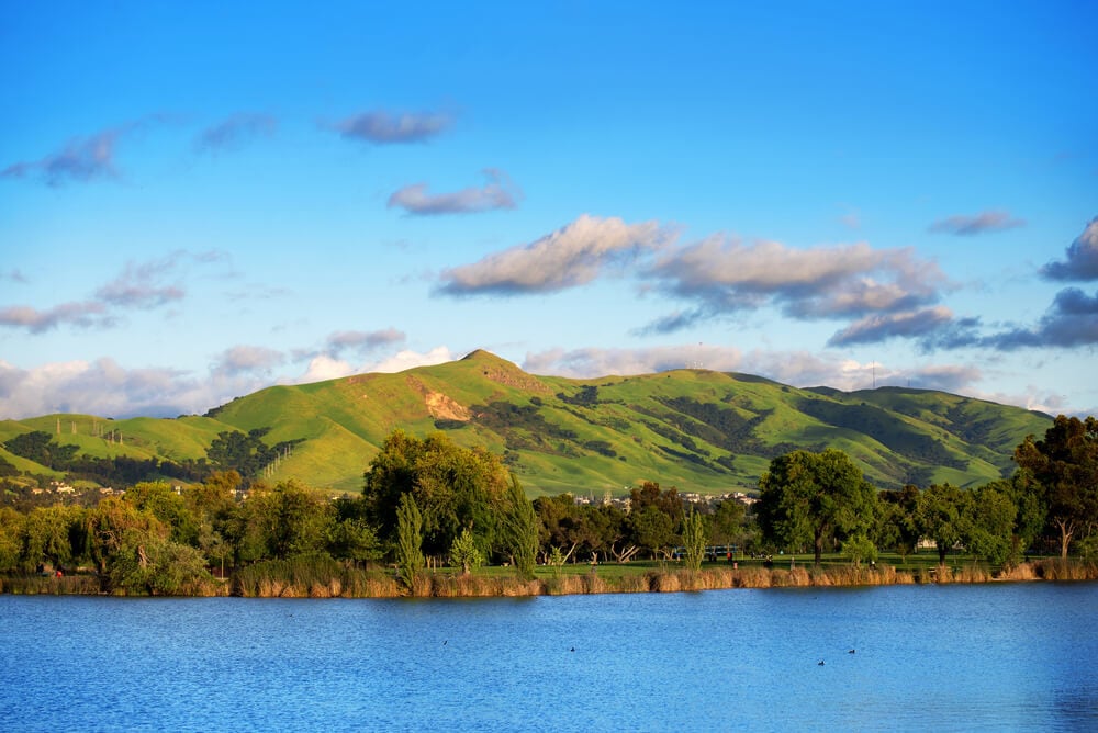 Lake Elizabeth in Fremont Central Park