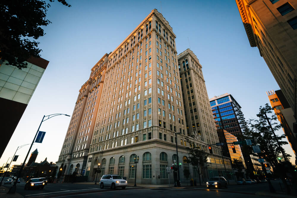 High rise building in Greensboro