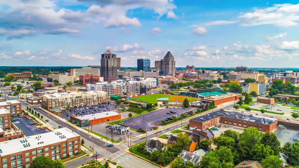 Greensboro Skyline