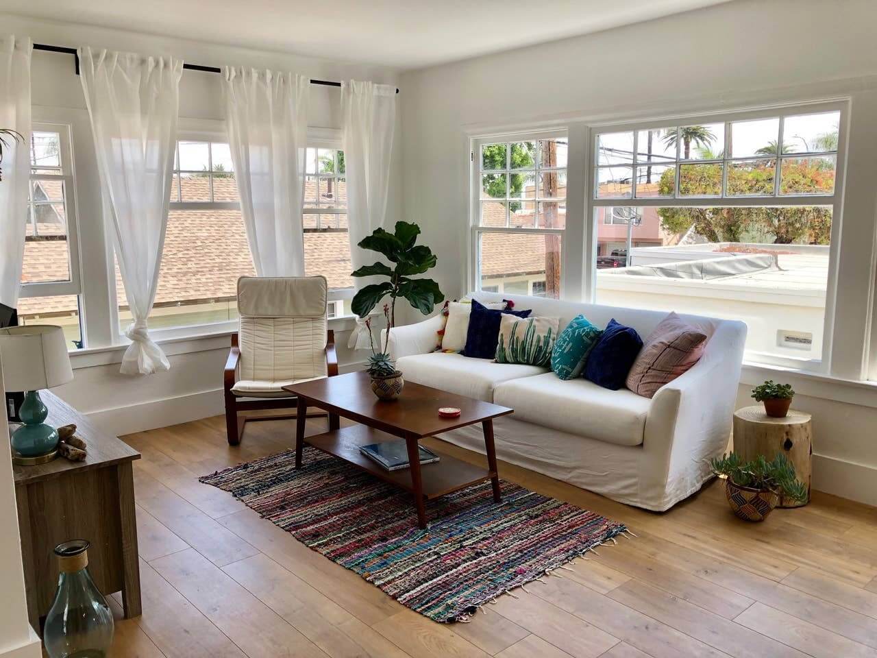 Boho Beach Retreat Airbnb, Long Beach