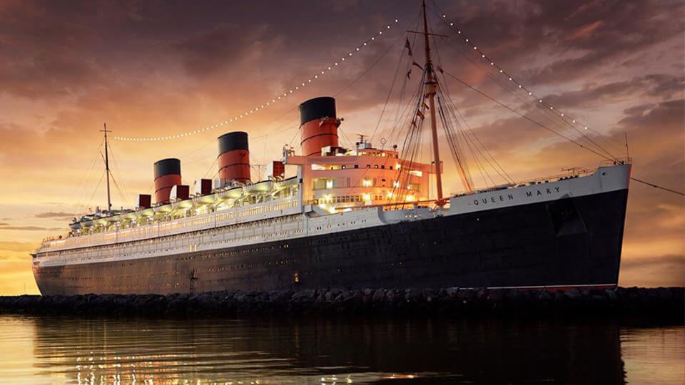 The Queen Mary, Long Beach, California