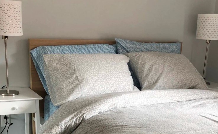 Minimalist Room w/ Pristine Clean WC, Toronto