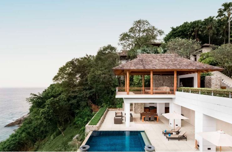 Oceanfront Cliffside Villa Phuket