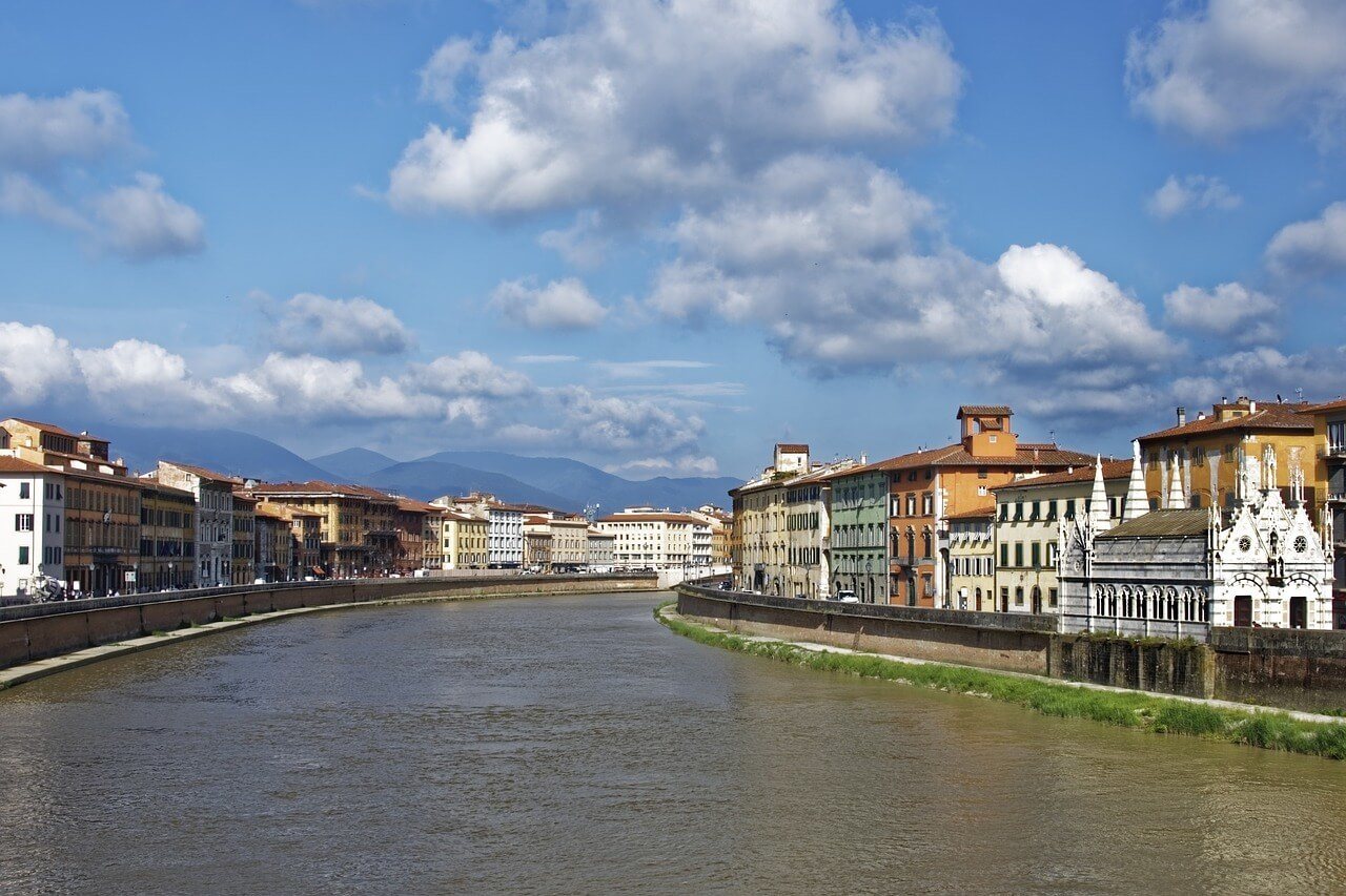 Pisa Arno River