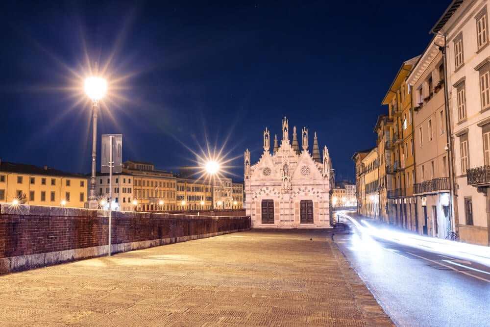 Pisa City night