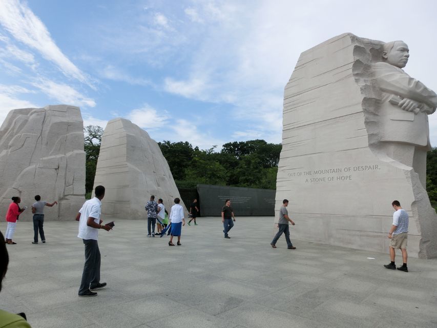 Relax and Reflect at the MLK Jr Monument