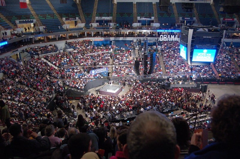 Take in a pro game or a supershow at the Target Center