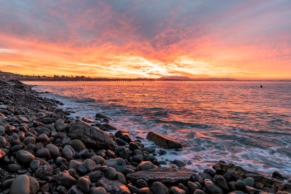 Sunset at Ventura Pier