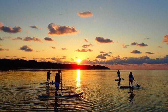 canoe and Okinawa Sunrise