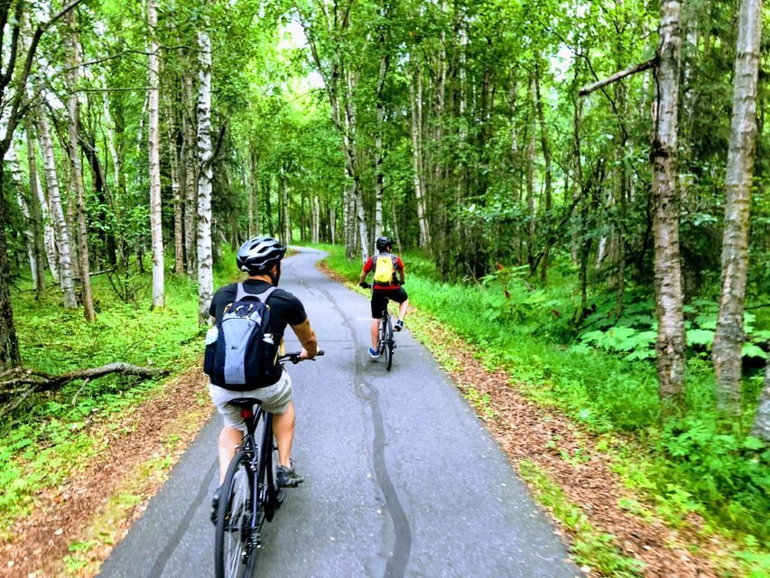 coastal Anchorage by bike