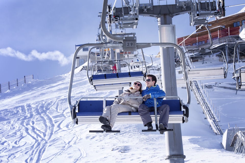 7. Ride a roller coaster on a glacier