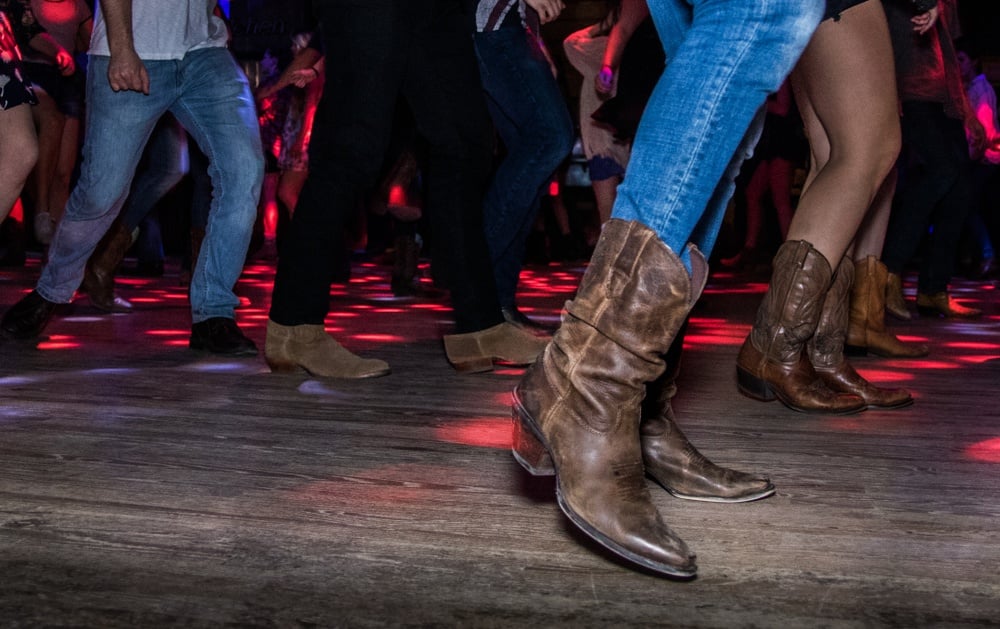 Bit of line dancing.