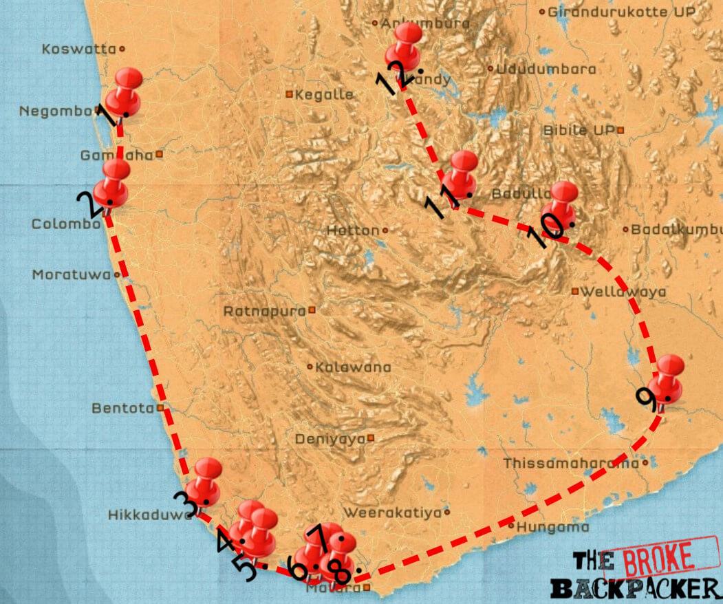 world heritage sites in sri lanka map world heritage sites in sri lanka map