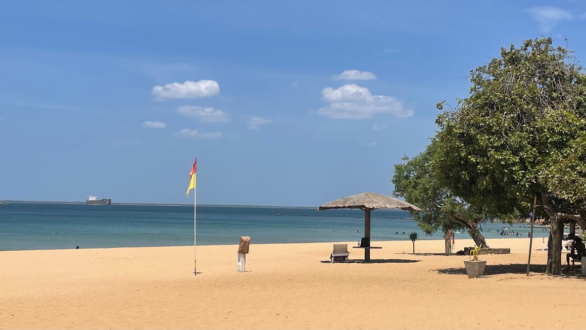 marble beach in trincomalee sri lanka